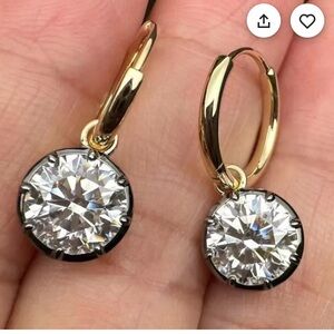 Georgian cut earrings